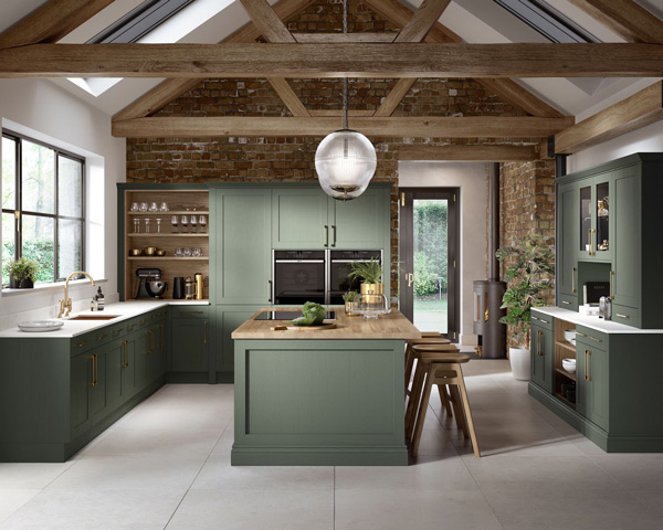 Reed Green kitchen example showroom